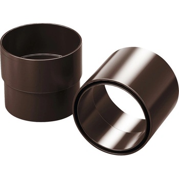 Precit Roof Spojka pre odkvapový zvod Ø 110 mm plast hnedá