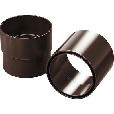 Precit Roof Spojka pre odkvapový zvod Ø 110 mm plast hnedá