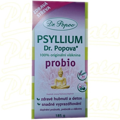 Dr.Popov Vláknina Psyllium PROBIO 185 g