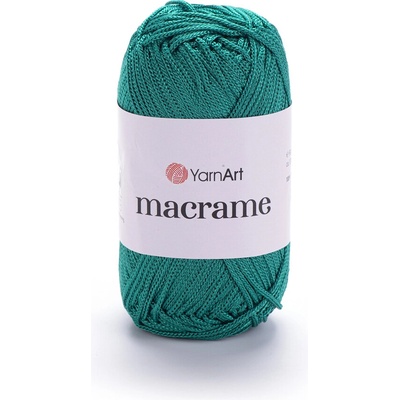 Yarn Art příze Macrame_M158 zelený petrol
