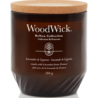 WoodWick ReNew lavender & cypress 184 g