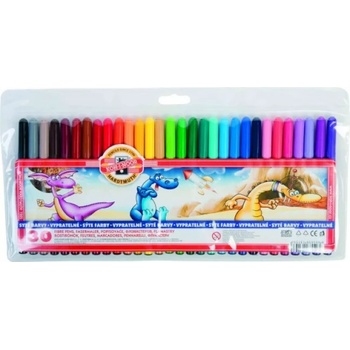 KOH-I-NOOR Флумастри за оцветяване koh-i-noor 30 цвята