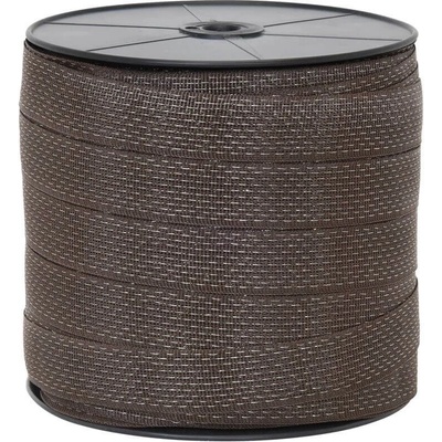 VNT electronics s.r.o. Páska pro elektrický ohradník, šířka 40 mm, hnědá, délka 200 m