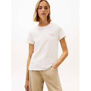 Tommy jeans Тениска tjw reg dollar stack tee ext (dw0dw22516-ybh)