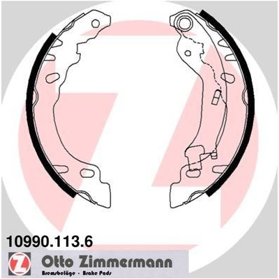 Sada brzdových čeľustí ZIMMERMANN 10990.113.6