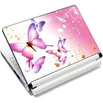 Huado samolepka, skin na notebook 12"-15,6" Ružové motýle Huado K15-19582