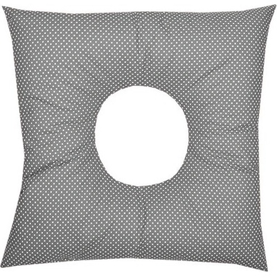 Babyrenka poporodní polštář Dots grey 45 x 45 cm