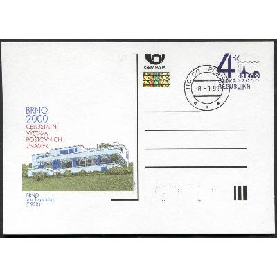 Česká pošta (1999) CDV 48 O - Výstava poštovních známek Brno - Vila Tugendhat - razítko