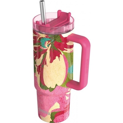 Quokka Stream Nerezový termo pohár Pink Flambé 950 ml