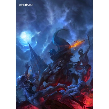 Mytago Plagát Lone Wolf - Kráľovstvo desu