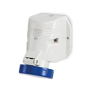 SCAME Промишлен контакт 2P+Е 16A IP66 серия Optima Top M20 открит монтаж - 518.1653T (518.1653T)