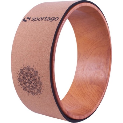 Sportago Yoga Cork Wheel