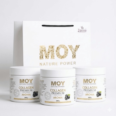 MOY 90-dňový program Collagen premium arónia 3 x 200 g