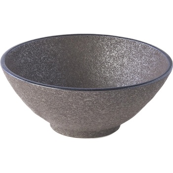 Made In Japan Veľká Udon misa Earth Black 20 cm 950 ml