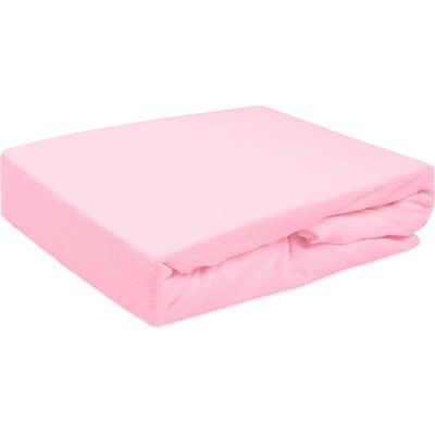 Darymex froté prostěradlo 005/210 světle růžové 200X220