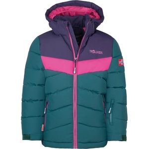 TROLLKIDS Детско зимно яке Trollkids Girl's Gryllefjord Jacket Winter jacket - Midnight Petrol / Deep Violet / Dark Pink - размер 92 (EU) (703-3289-0711)