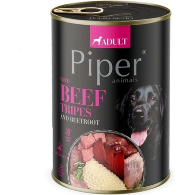 Dolina Noteci Консерва Piper Adult с говежди дръжки и червено цвекло 400 г