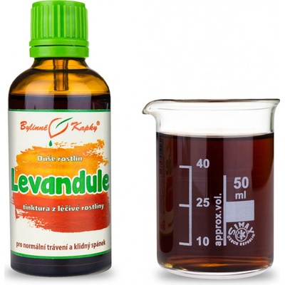 Bylinné kapky Levandule Duše rostlin tinktura 50 ml