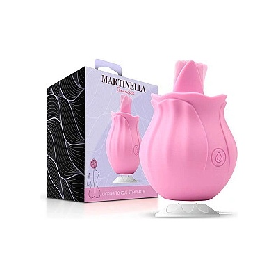 MARTINELLA CLITORIS STIMULATOR WITH POINT ROSE GOLD