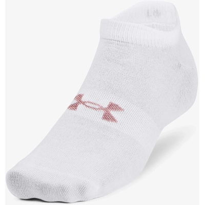 Under Armour Socks UA Essential No Show 3pk-WHT biela