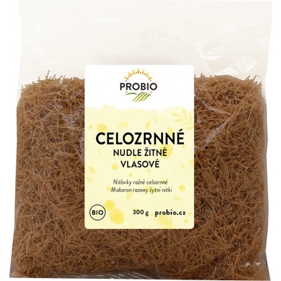 Probio Ražné celozrnné vlasové rezance bio 300 g