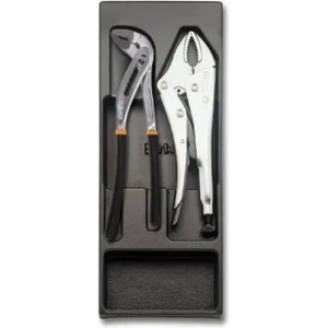 Beta Комплект раздвижени и самозаключващи клещи, T153-2, Beta Tools (024240153)