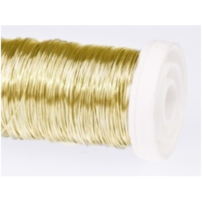 Drát na cívce 0,3mm/100g ZLATÝ