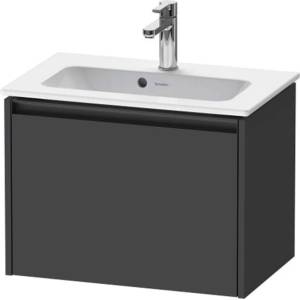 Duravit Ketho. 2 - Шкафче за умивалник 44x61x39 см, 1 чекмедже, графит матов K25055049490000 (K25055049490000)