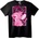 NOONEBRAND Тениска Розов Stitch Любов - M, Black