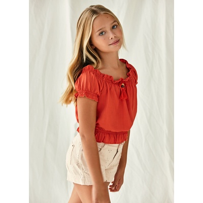 Mayoral kraťasy s trháním béžová