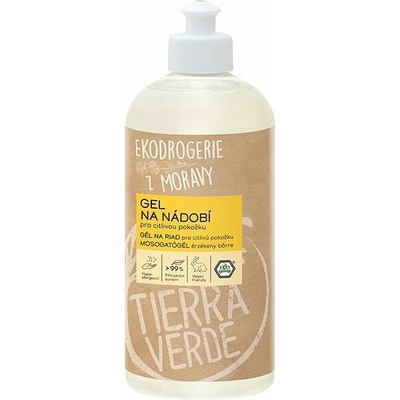 Tierra Verde gel na nádobí citlivá pokožka 500 ml