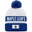 Fanatics Zimní čepice Toronto Maple Leafs Authentic Pro Game & Train Cuffed Pom Knit Blue Cobalt-White