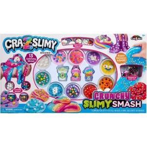 CRA-Z-ART Творчески комплект със слайм Cra-Z-Art - Crunchy Slimy Smash, 13 цвята (60121) - ozone