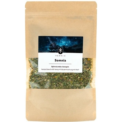 Hemnia SOMNIA - Zmes bylín s kanabisom na podporu spánku, 50 g