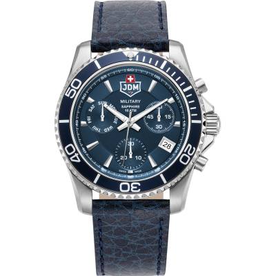 JDM Мъжки часовник JDM Military Sapphire Sierra Chrono JDM-WG019-06 (JDM-WG019-06)