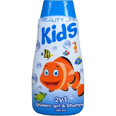 Beauty Line 2v1 s.g. a šampon Happy Fish 500 ml