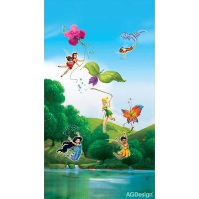 Fotozáclony Disney víly u duhy 140x245cm FCS L 7103