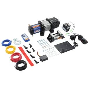 vidaXL Електрическа лебедка, 12 V, 4500 lbs, 2040 кг, с дистанционно (210447)