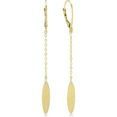 Lillian Vassago dlhé visiace zlaté náušnice LLV22-GER075