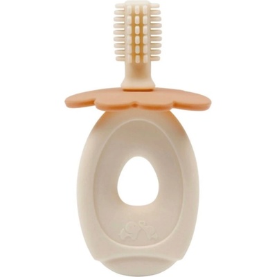 Bebeconfort Силиконова четка за зъби Bebe Confort - Бежова (3106209330)