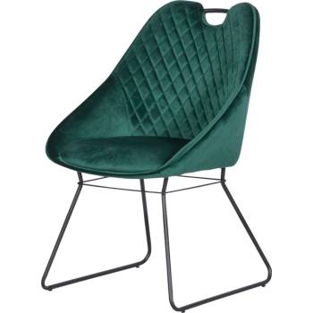 Image 1 of Carmen Трапезен стол gedling - тъмнозелен bf 2 (b3532055)