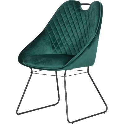 Carmen Трапезен стол gedling - тъмнозелен bf 2 (b3532055)