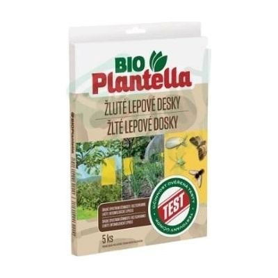 Unichem Bio plantella lepové dosky žlté 5 ks