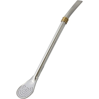 Cebador Bombilla Anillo със златен пръстен