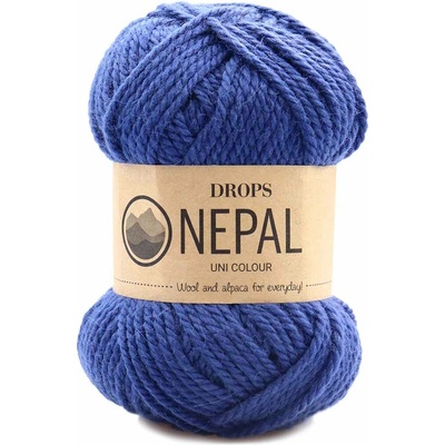 Drops Nepal Uni 6790 královská modrá