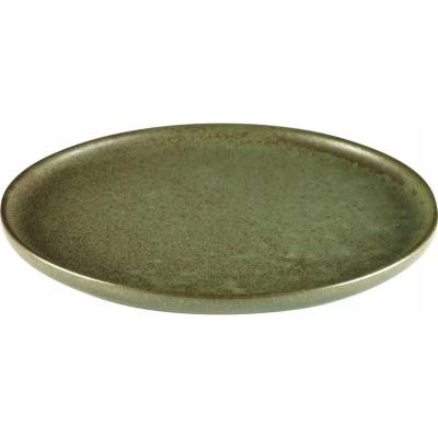 Talíř SERAX Surface 21 cm camo zelená
