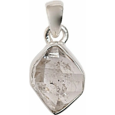 Nefertitis Herkimer diamant přívěsek stříbro P3342 NF64702