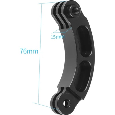 ROLLIN RAMENO PRODLUŽOVACÍ ZAKŘIVENÉ KOVOVÉ prodlužovací rameno Osmo Insta GoPro GO_8873