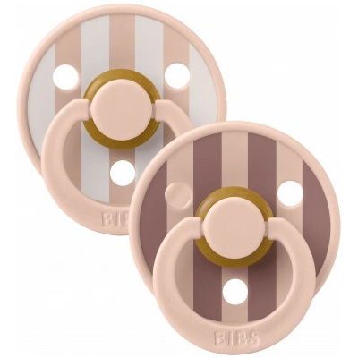 Bibs Colour Block cumlíky kaučuk 2ks Blush Mix
