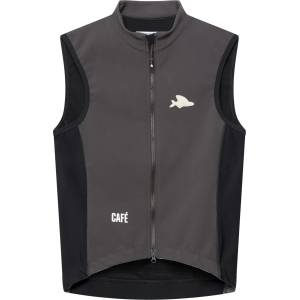 CafÉ du cycliste Мъжки елек за колоездене CAFÉ DU CYCLISTE Sibille Cycling vest - Raven (054-0411-0111)